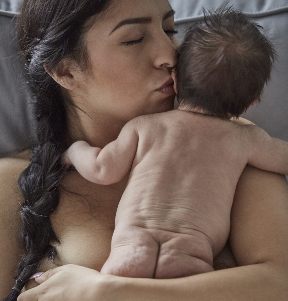 Muchas mujeres sienten estas cosas, que por lo general desaparecen a medida que el bebé se va adaptando.