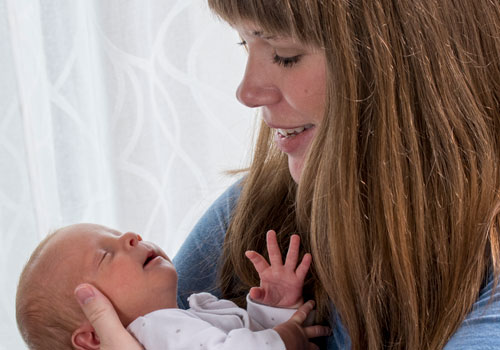 When your baby is full, you might see him relax and open his hands