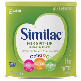Similac for Spit-Up container