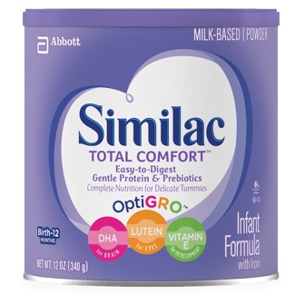 Similac Total Comfort container