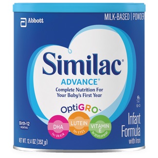 Similac Advance container